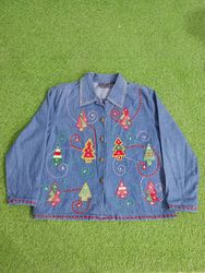 Vestes en denim embellies Y2K - Manteaux