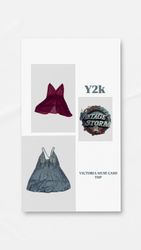 Y2k Victoria Muse Cami Top