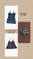 Y2k Mystic Aura Cami Top