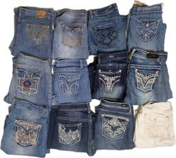 VIGOSS AND OTHER MIX BRANDS JEANS (MD 1444)