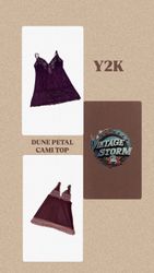 Y2k Dune Petal Cami Top