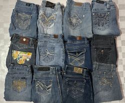 ANGELS AND OTHER MIX BRANDS JEANS (ID 1363)