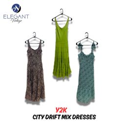 Y2K City Drift Mix Dresses - EV0989