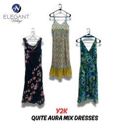 Y2K Quite Aura Mix Dresses - EV0992