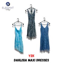 Y2K Dahlisia Maxi Dresses - EV1000
