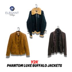 Y2K Phantom Luxe Buffalo Jackets - EV1048