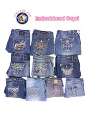 刺繍キャプリ - VH04