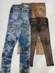 CRZ0822 Vintage Rock Revival Pants