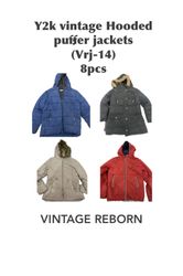 Y2K Vintage Giacche Puffer con Cappuccio Bundle (V..