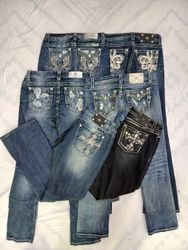 CRZ0825 Vintage Miss Me Pants