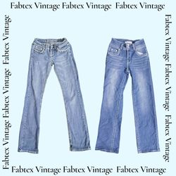 (FV-537) Y2K Flared Jeans