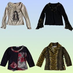 Y2K Full sleeve Tops (TS-1535)
