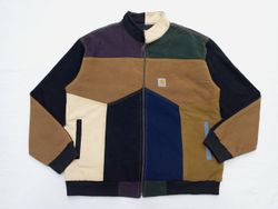 CR791 Upcycled Men's Carhartt Patchwork Jacket