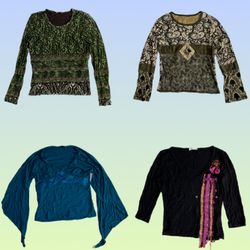 Y2K Unique Full sleeve Tops(TS-1546)