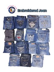 Jeans ricamati - VH05