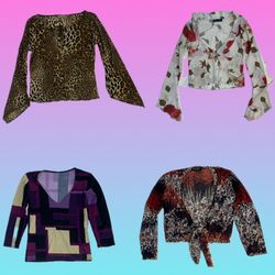 Y2K Mesh Full Sleeve Tops (TH-159)