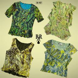 Y2K The Nature Vibe Mix Top Senza Maniche (AA-457)