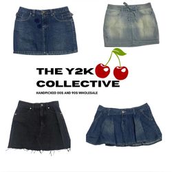 Classic 2000s Britney Spears Core Denim Mini Skirt..