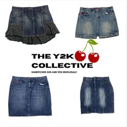 Olivia Neil Core 00s Denim Bootcut Jeans(TYC27)