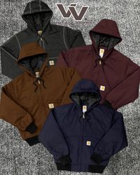 ヴィンテージ カーハート リワークスタイル ミックスアクティブジャケット - #112125