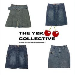 Sex in the City 00s Denim Skirt Bundle – Micro Min..