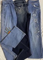 「Y2K フレアジーンズ」