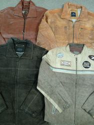 HD1231 Giacche in pelle vintage da uomo