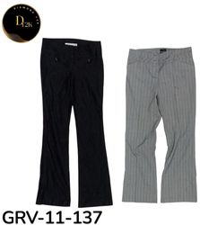 Y2K Poly Straight-Leg Pants – Classic Retro Aesthe..