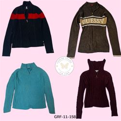 Women’s Cozy Quarter-Zip Sweater – Lightweight Lay..