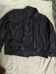 Vintage Echtes Lederjacken