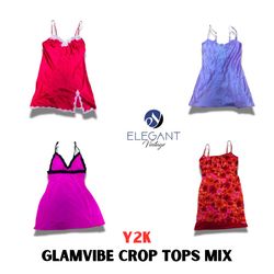 Y2K Glamvibe Crop Tops Mix - EV1075