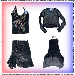 Whimsical Grunge - Hauts, Robes et Jupes(SS-1624)
