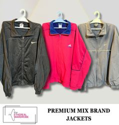 Vestes Vintage Mix Brand comprenant Nike, Adidas, ..