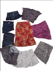 Jupes en velours côtelé Y2k mixte (MSK-105)