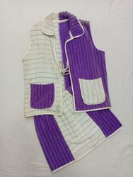 CR806 アップサイクル タオル生地 ビーチ＆ラウンジウェアセット