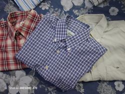 Chemises à col boutonné Lacoste vintage - 6 pièces