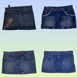 Jupes mini en denim Y2K IT Girl (TS-1562)