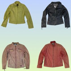 Y2K NYC Leahter Jacket (TS-1563)