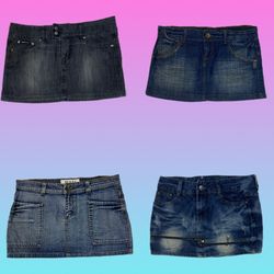 Jupes en jean Y2K (TH-165)