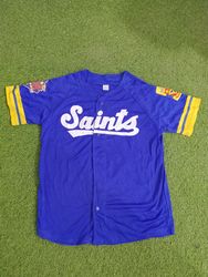 Baseball Jersey button Up