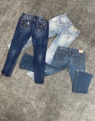 Y2K Embellished jeans  (E # 5)