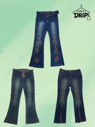 Y2K Embellished/Embroided Jeans [TD-273]