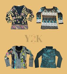 Y2K Angelcore Tops (Yv-456)