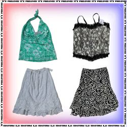 Date Night Délicate - Mélange de Hauts et de Jupes..