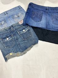 Jupes micro mini à embellissements Y2k