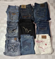 WRANGLER AND OTHER MIX BRANDS JEANS (ID 1407)