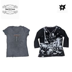 Y2K Stil T-Shirts Mix Brand