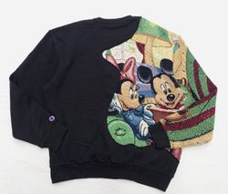 CR816 Upcycled Tapestry Panel Sweatshirts