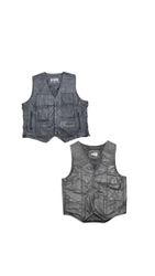 YV103 Leather Waistcoat 7P