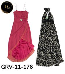 Vintage Y2K Polyester Dress – Iconic 2000s Look (G..